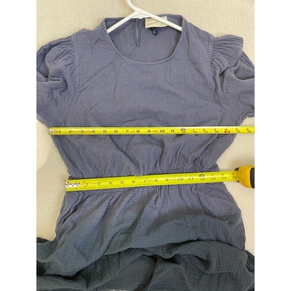 grey ombre Long Sleeve Tiered Dress - Universal Thread - Picture 7 of 7